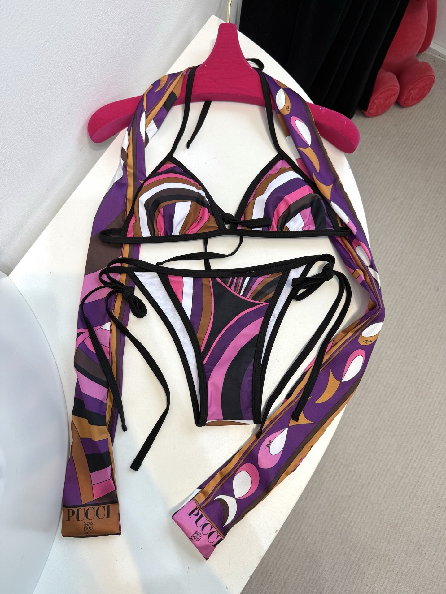 swimwear Pucci Multicolor Print Bikini – Pucci Multicolor Print Bikini