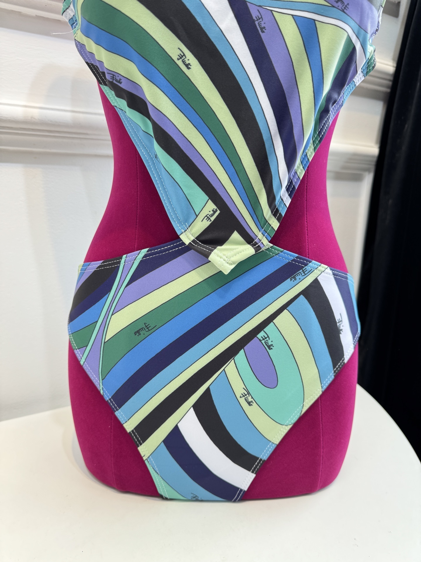 Pucci Abstract Print Halter Bikini Set | Luxury Swimwear