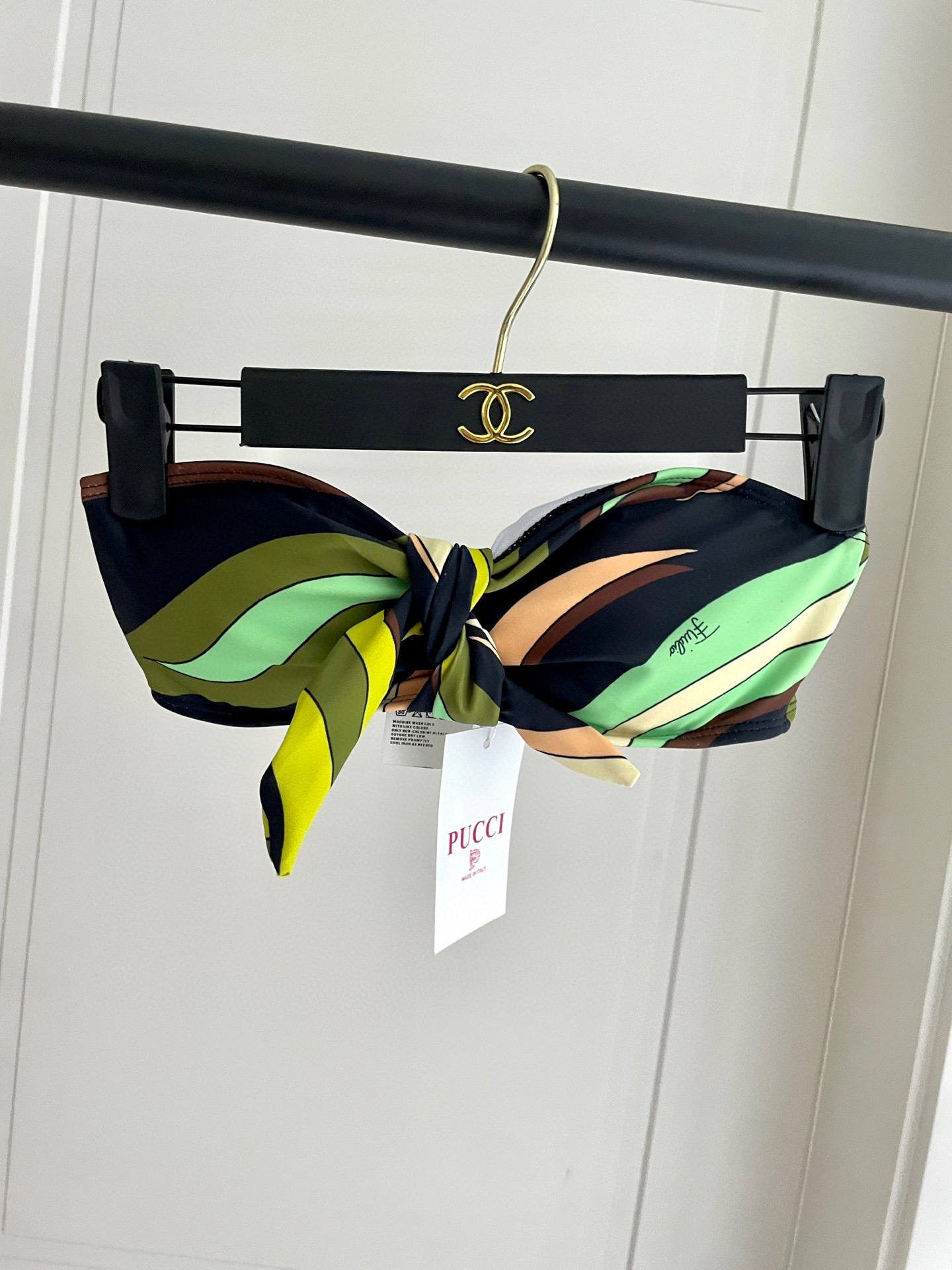 Emilio Pucci Abstract Swirl Print 2-Piece Legging & Top Set