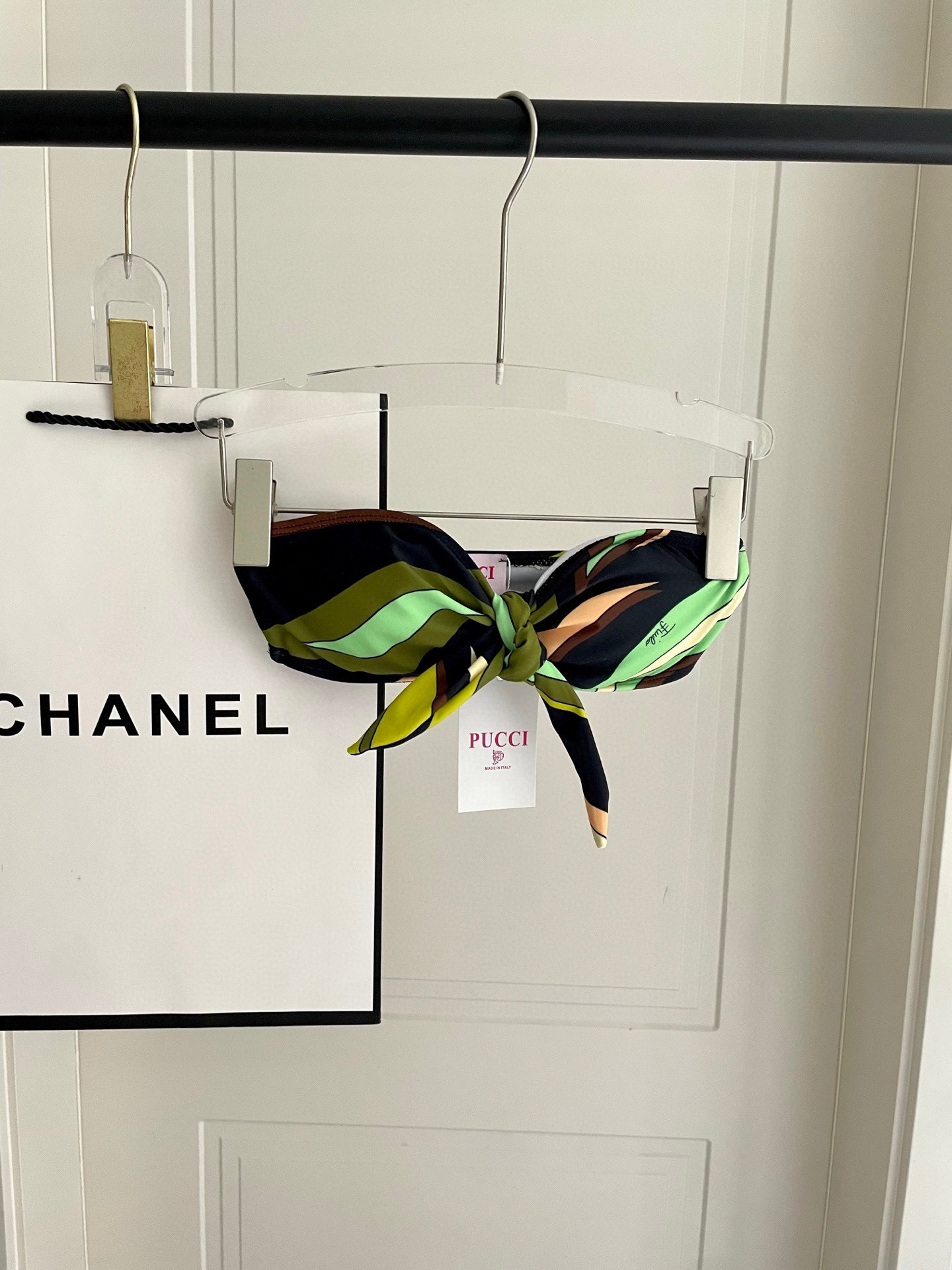 Emilio Pucci Abstract Swirl Print 2-Piece Legging & Top Set