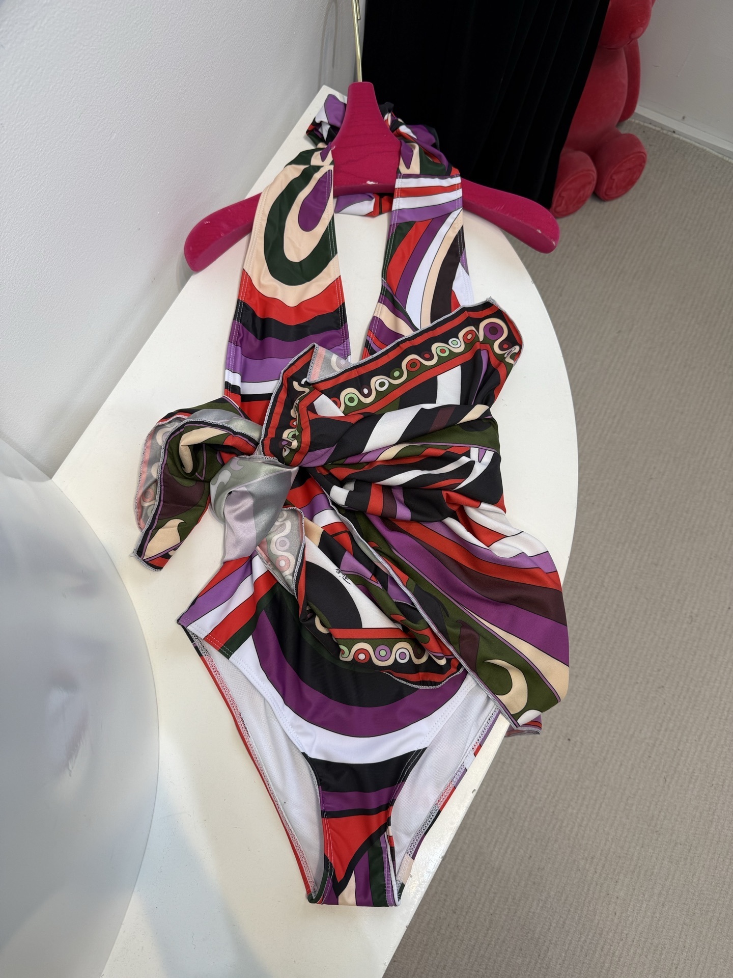 Emilio Pucci Abstract Swimsuit – Emilio Pucci Multicolor Abstract