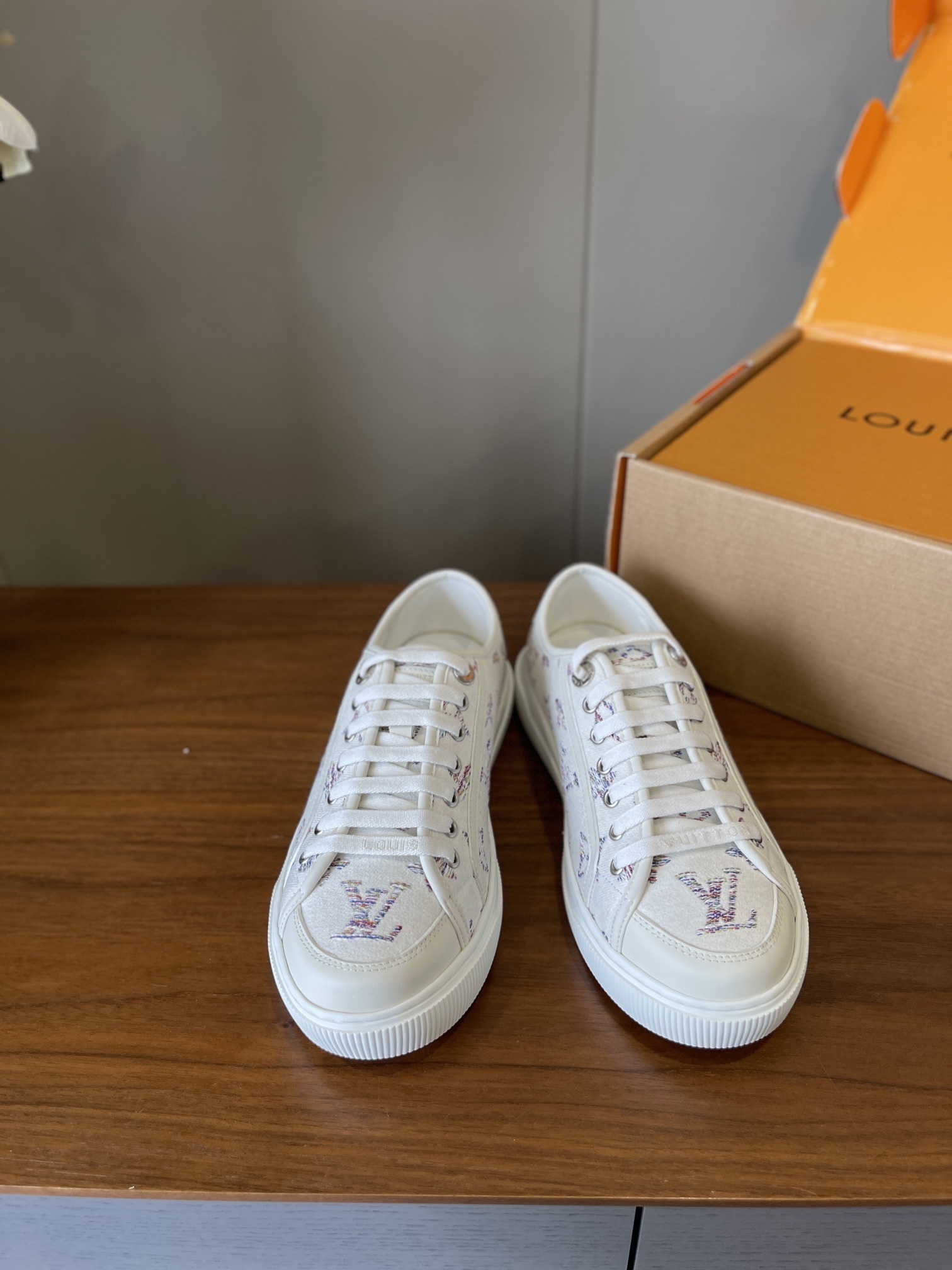 Louis Vuitton Time Out Sneakers Monogram Canvas - Multicolor