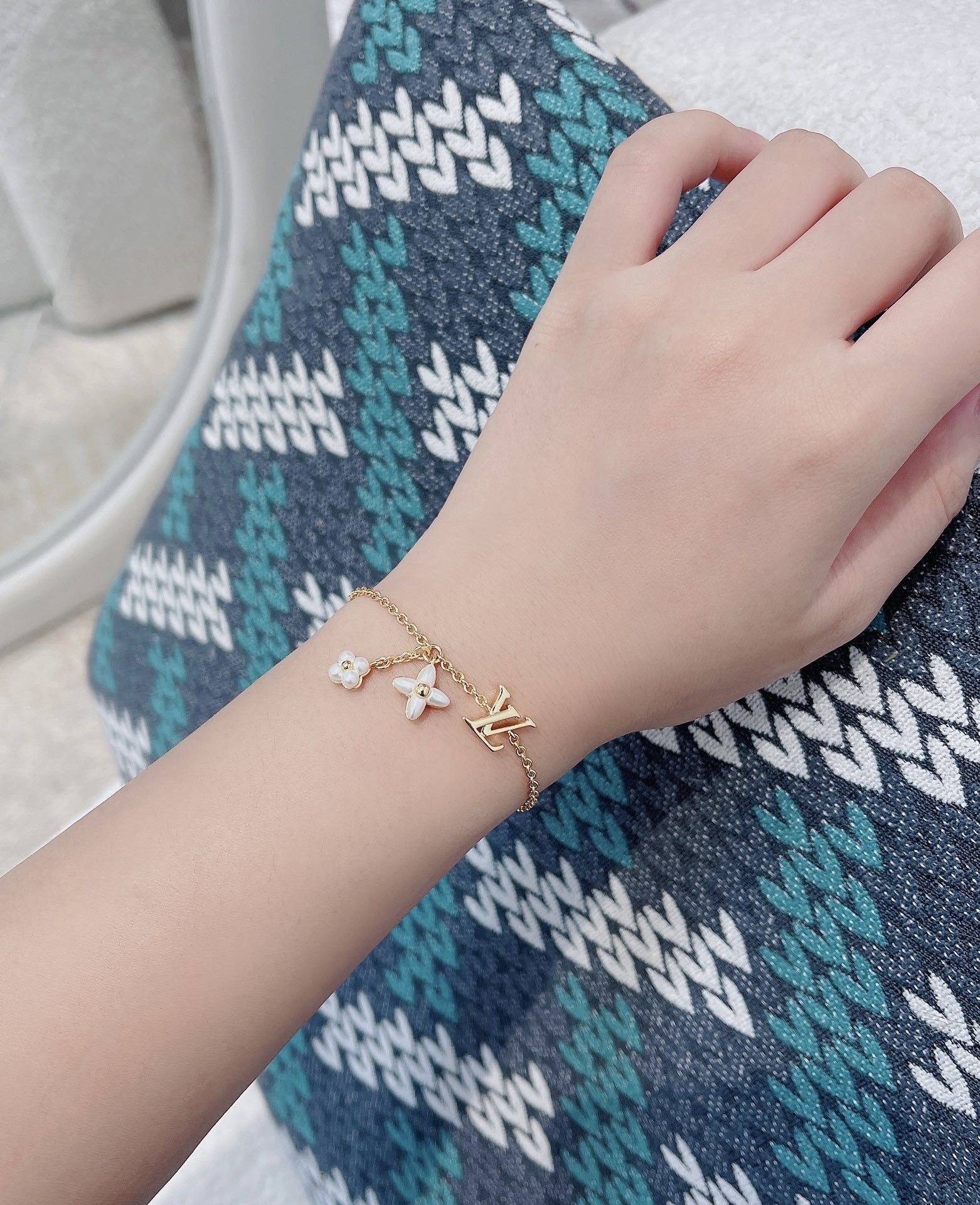 Louis Vuitton Blossom Charm Bracelet – Premium Quality