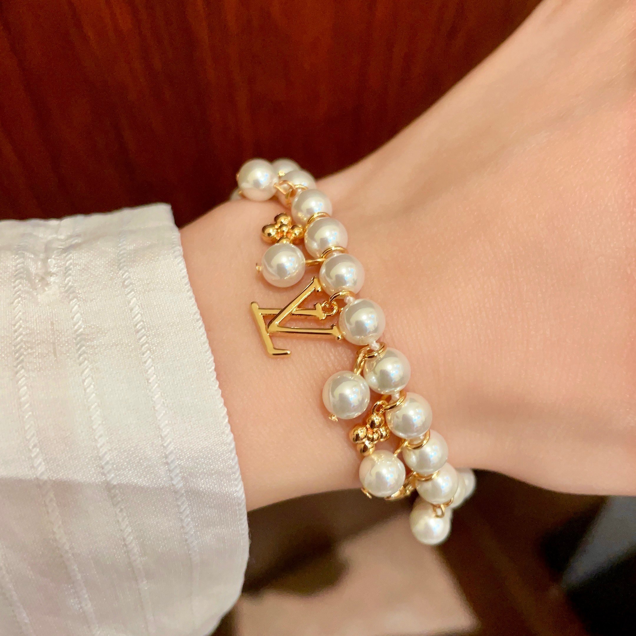 Pearl Charm Bracelet – Premium Quality