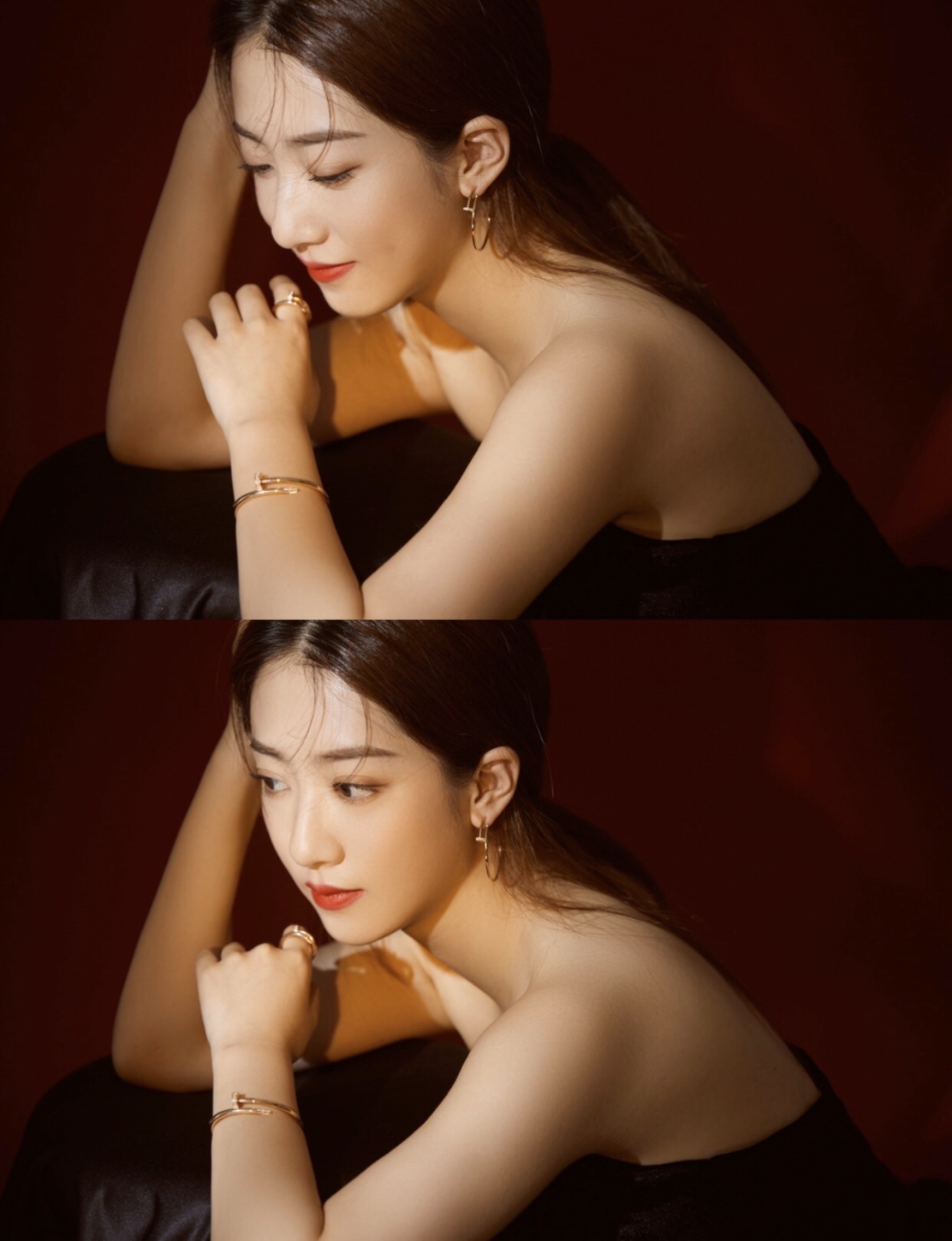 Gold Hoop Earrings Thin – Minimalist Style