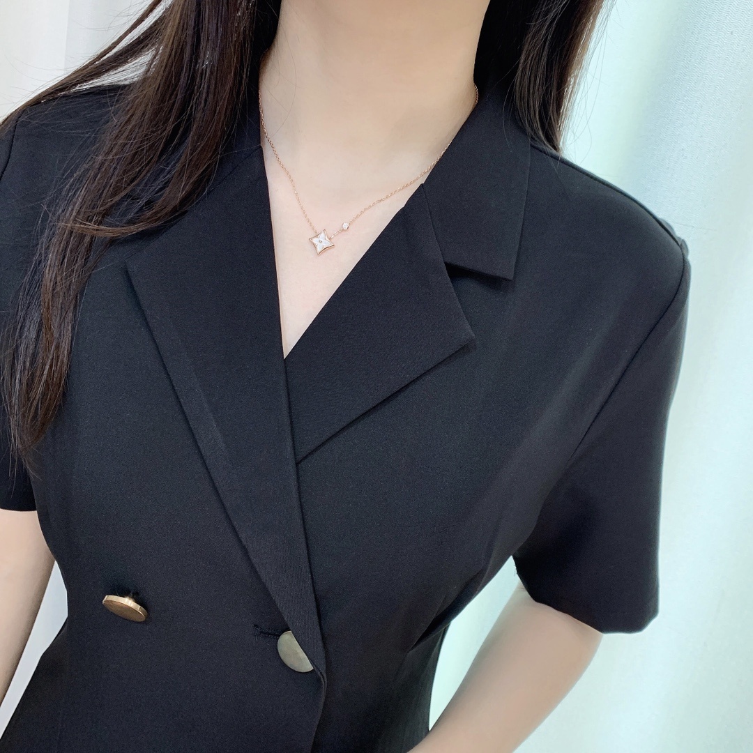 Cartier Rose Gold Diamond Pendant Necklace