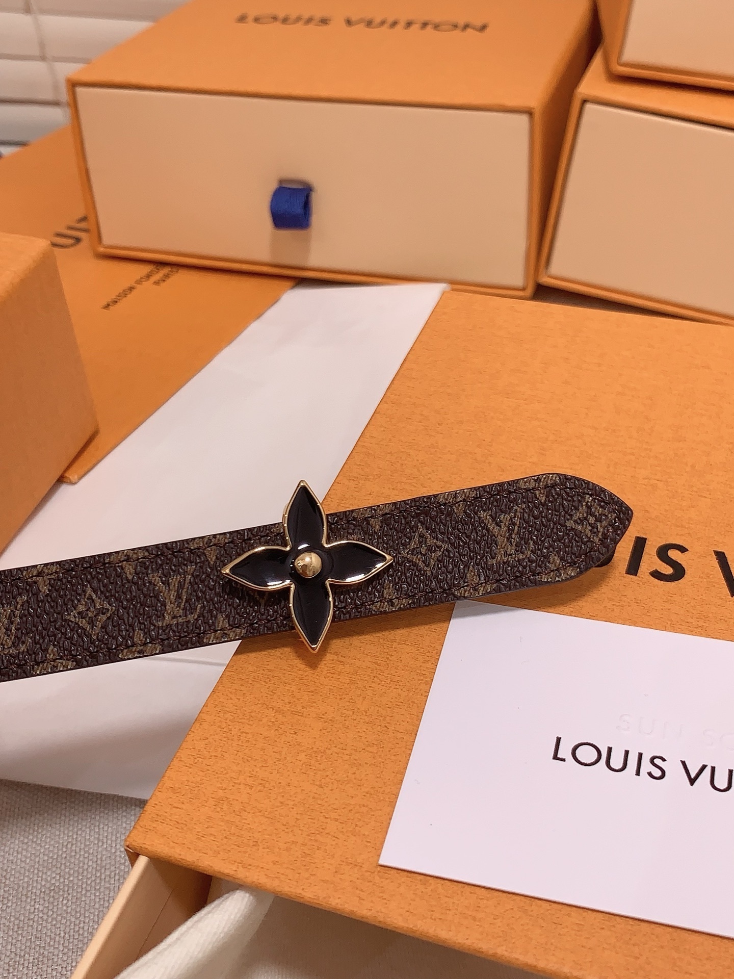 Louis Vuitton Monogram Flower Belt - Premium Luxury Accessory