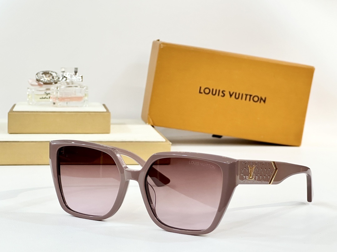 Louis Vuitton Mauve Sunglasses – LV Monogram Temple