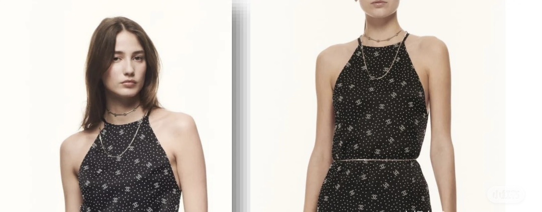 Chanel Gold Silver CC Necklace – Chanel Gold & Silver CC Long Chain