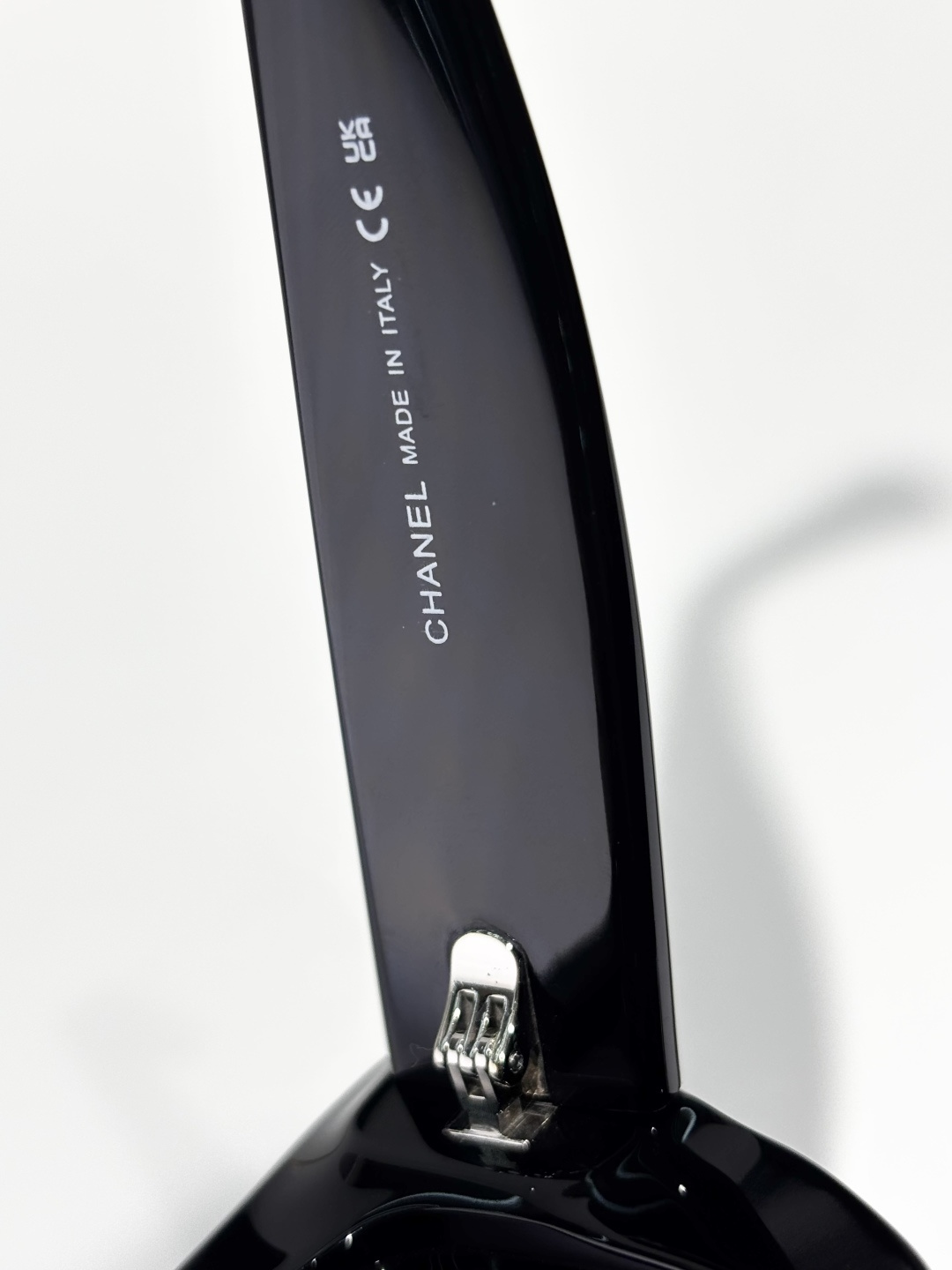 Chanel Oversized Square Sunglasses – Black with Pearl CC Logo