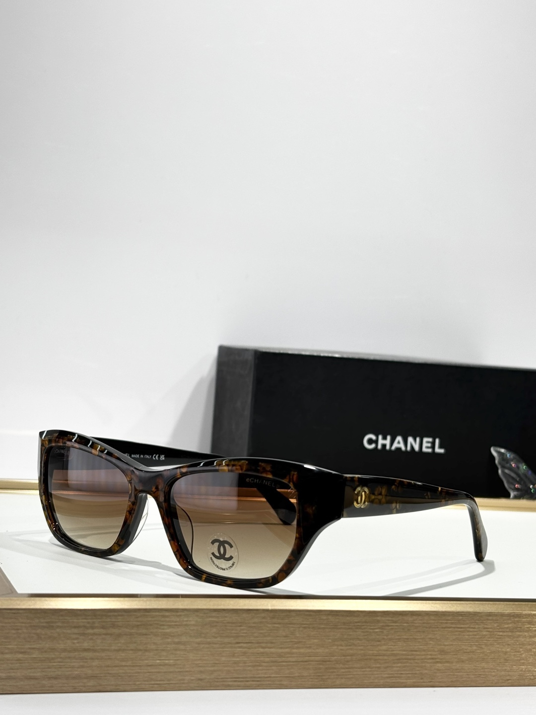 retro Chanel Brown Tortoise Sunglasses – Chanel Brown Tortoise