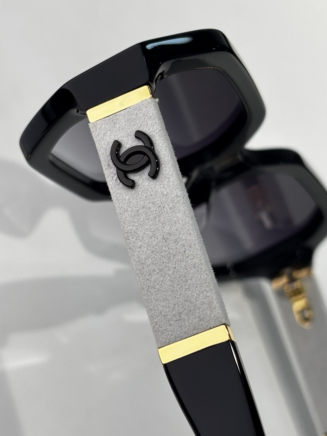 Chanel Luxury Oversized Square Sunglasses – Geometric CC Logo Eyewear