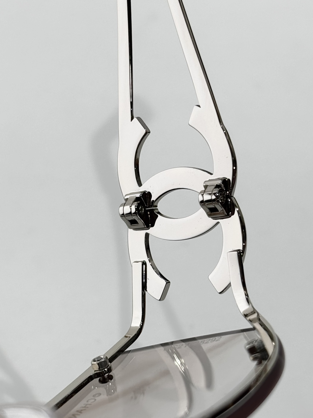 Luxury Chanel Silver Rimless Sunglasses – Y2K Designer Eyewear