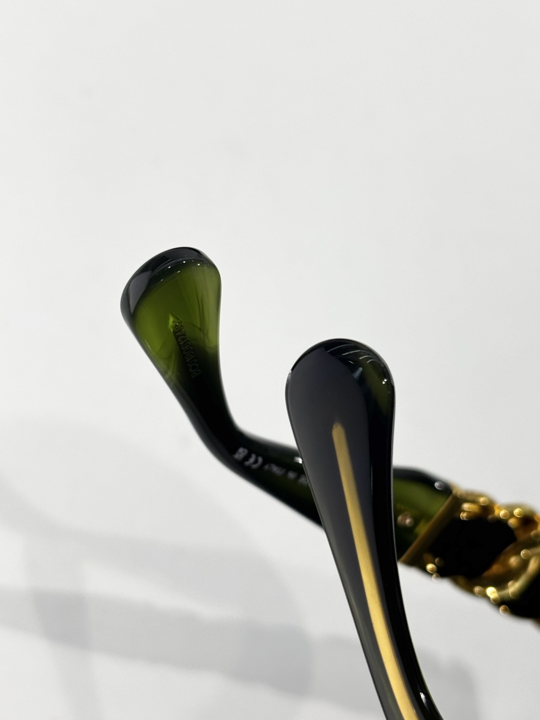 Chanel Luxury Oversized Cat-Eye Sunglasses with Gold Chain Detail