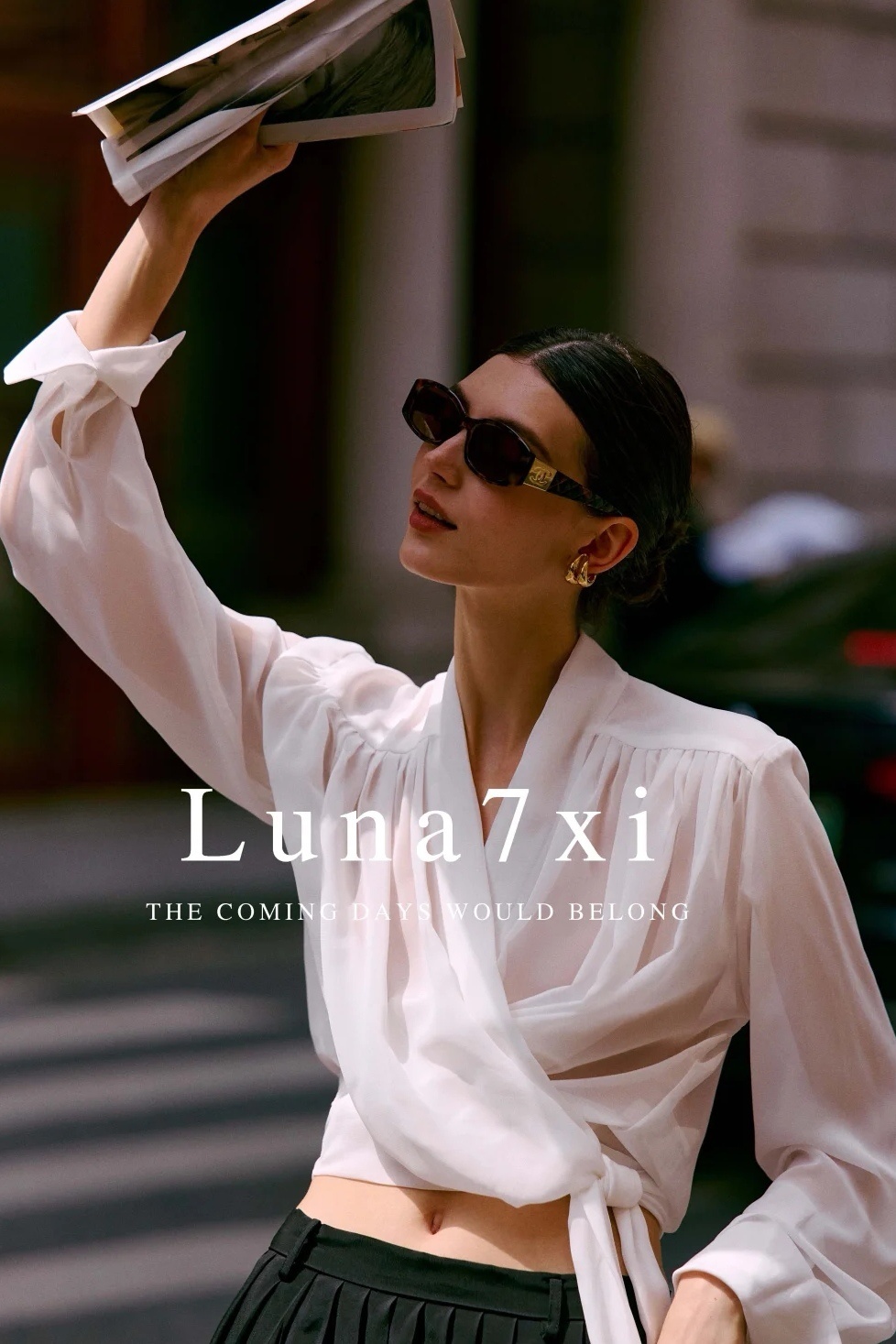 Luxury Vintage Rectangular Sunglasses for Women – Retro Fashion