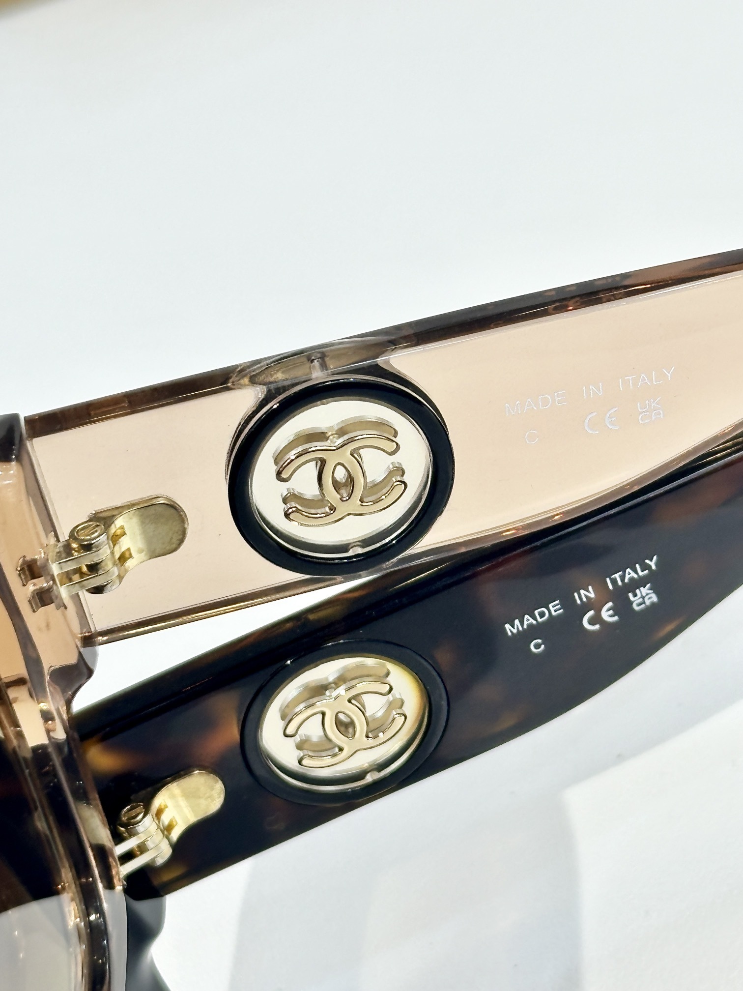 Luxury Chanel Oversized Square Sunglasses – Iconic CC Logo Design