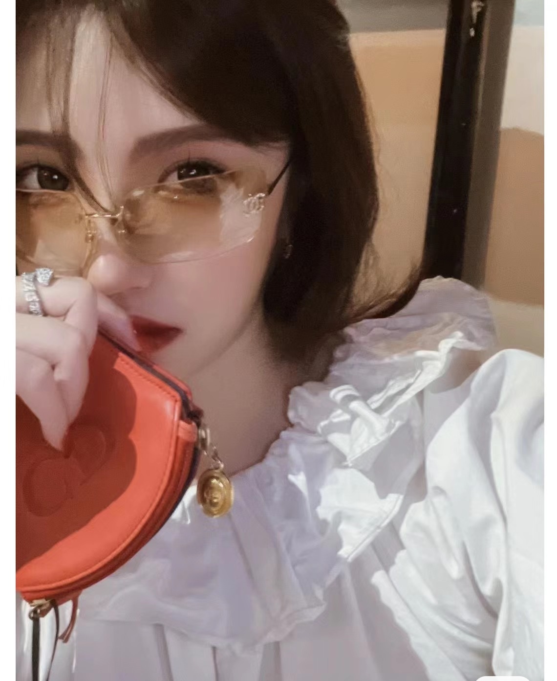 frame Chanel Gold Rimless Sunglasses – Chanel Rimless Sunglasses