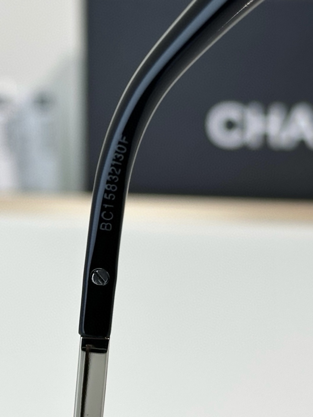 Luxury Chanel Polarized Square Sunglasses – Elegant Gold Frame