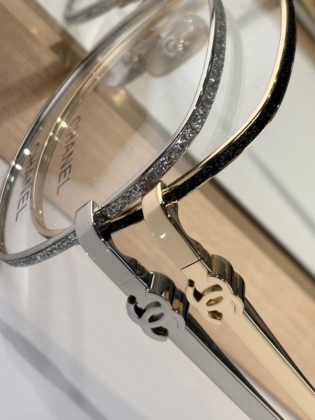 Chanel Luxury Round Metal Eyeglass Frames for Women