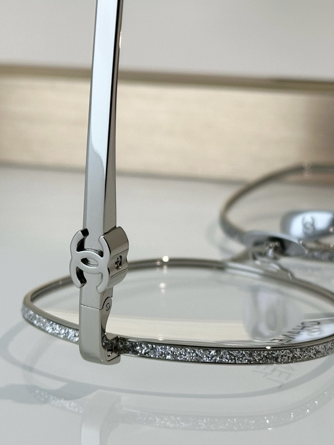 Chanel Luxury Round Metal Eyeglass Frames for Women