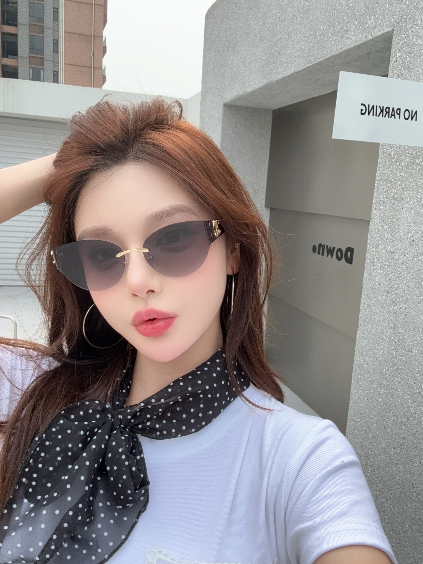 Luxury Women’s Cat-Eye Sunglasses – Elegant Gradient Tint Eyewear