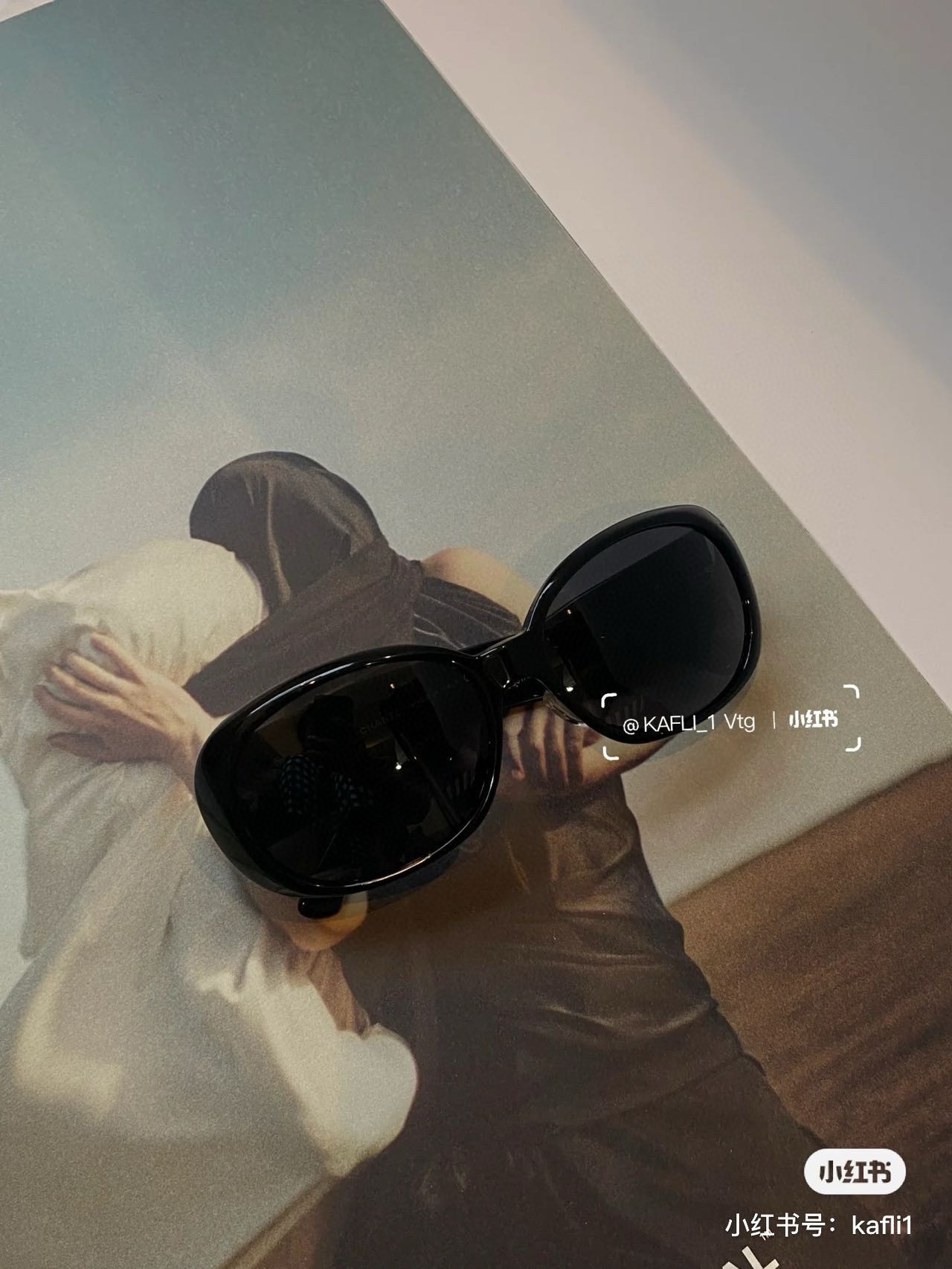 retro Chanel Oversized Black Sunglasses – Chanel Oversized Black