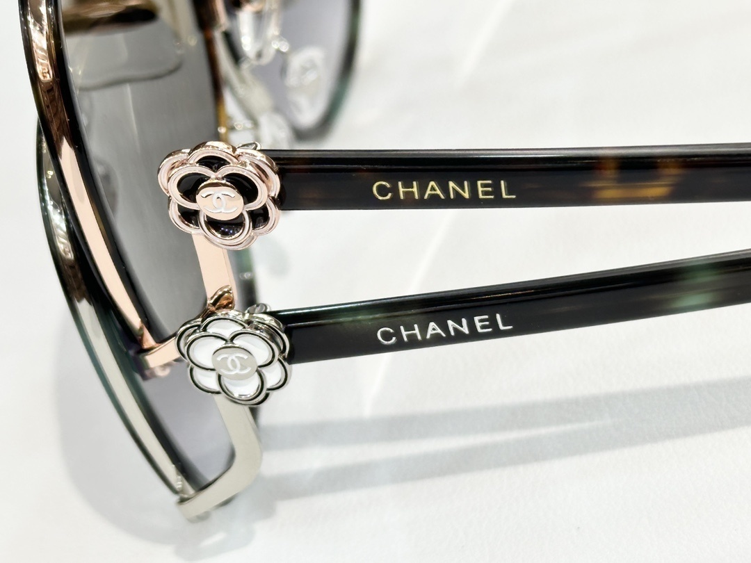 Chanel Camellia Oversized Sunglasses – Luxury Women’s Eyewear