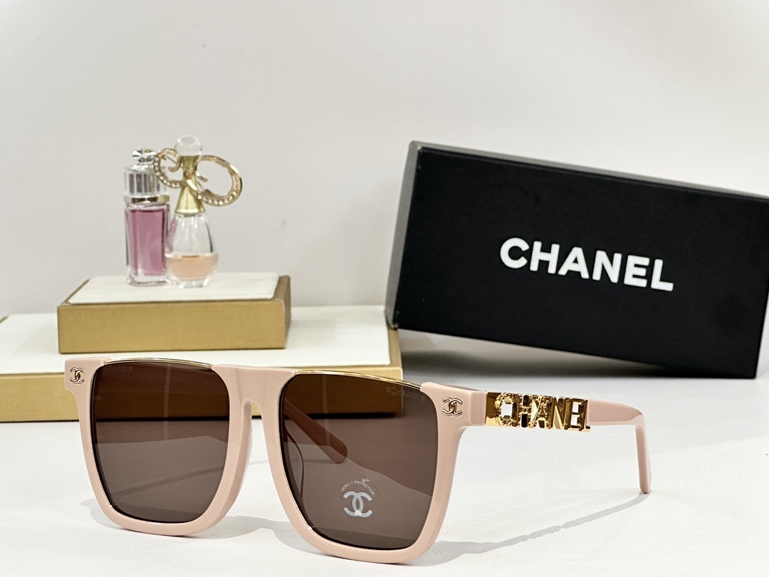 Luxury Chanel Oversized Square Sunglasses – Premium Designer Eyewear