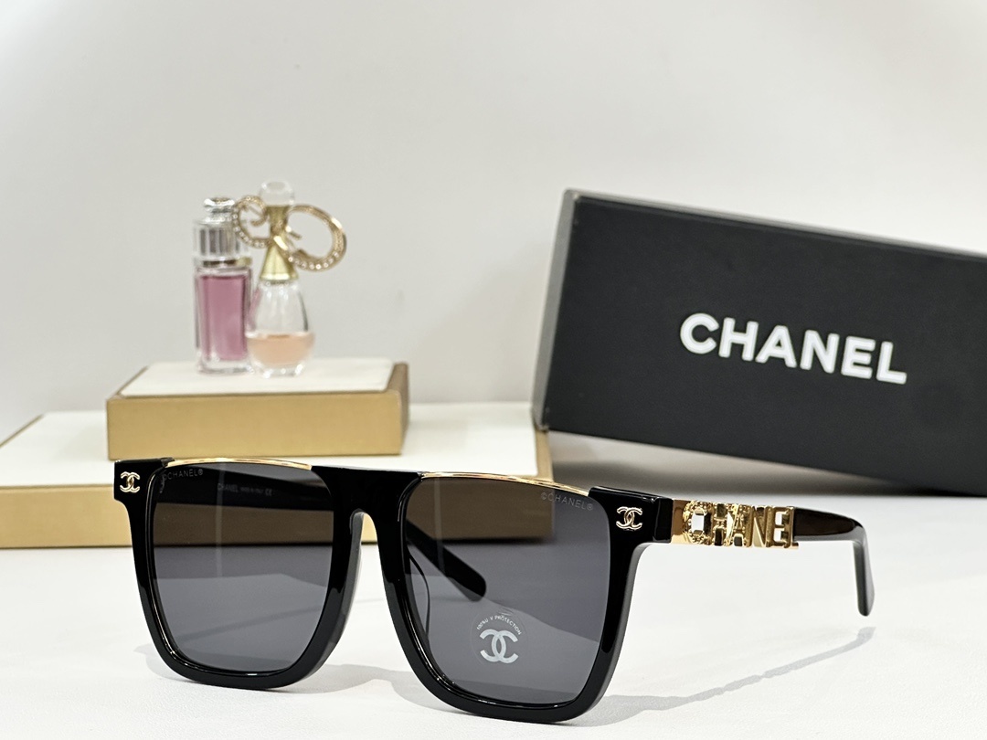 Luxury Chanel Oversized Square Sunglasses – Premium Designer Eyewear