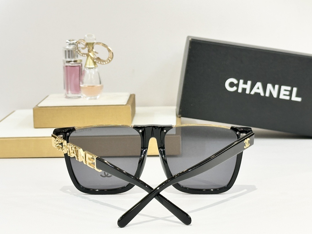 Luxury Chanel Oversized Square Sunglasses – Premium Designer Eyewear