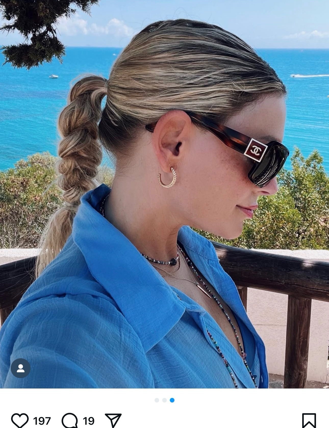 Vintage Chanel Rectangular Sunglasses – Kate Middleton Style