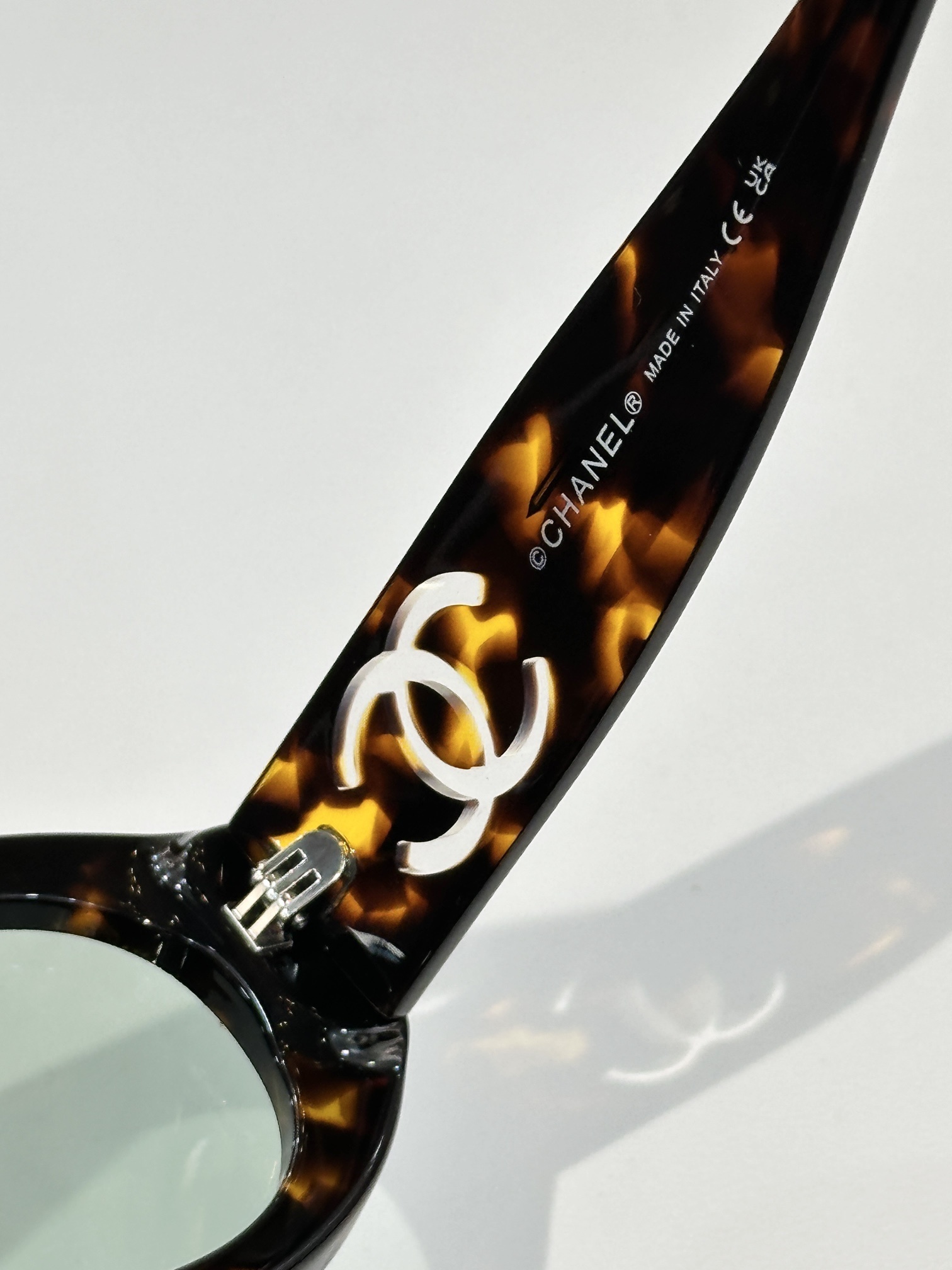 Chanel Luxury Oval Sunglasses for Women – Black Frame CC Logo