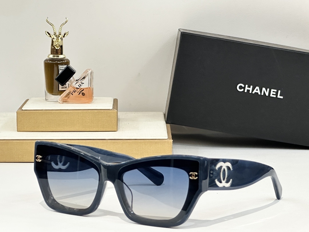 Chanel Luxury Cat-Eye Sunglasses for Women – Elegant Designer Eyewear