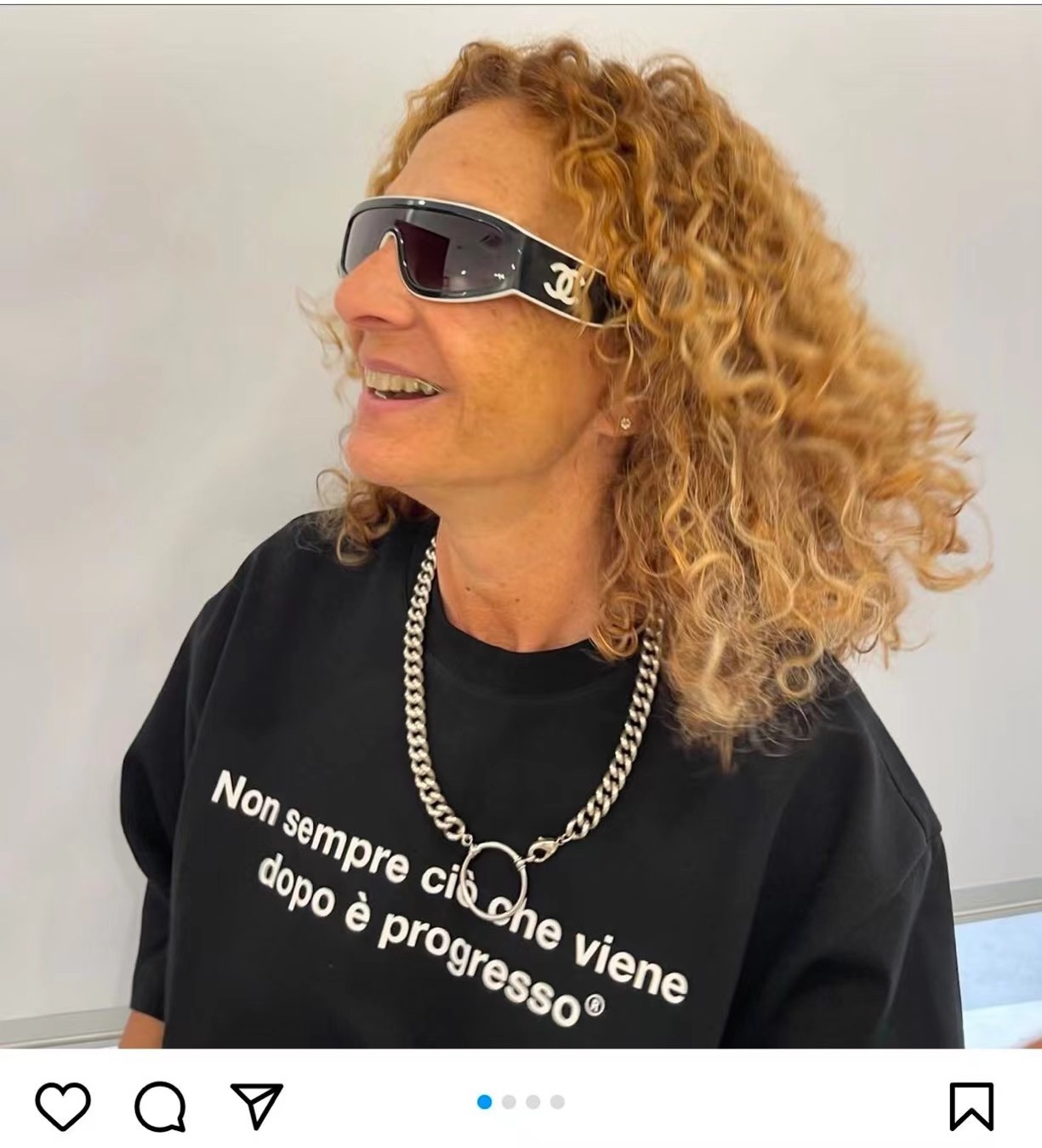 Chanel Luxury Shield Wrap Sunglasses – Black & White CC Logo