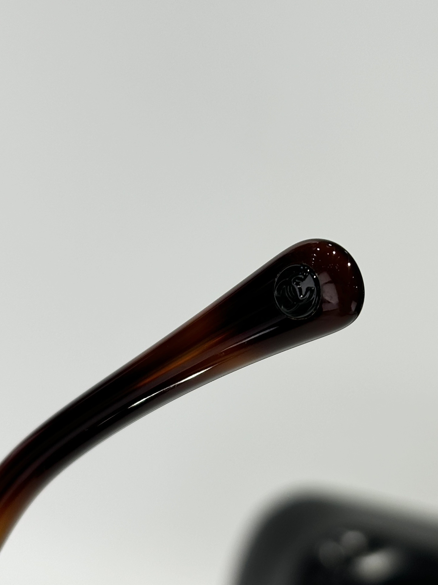 Chanel OCH6057 Tortoise Shell Shield Sunglasses – Large CC Logo