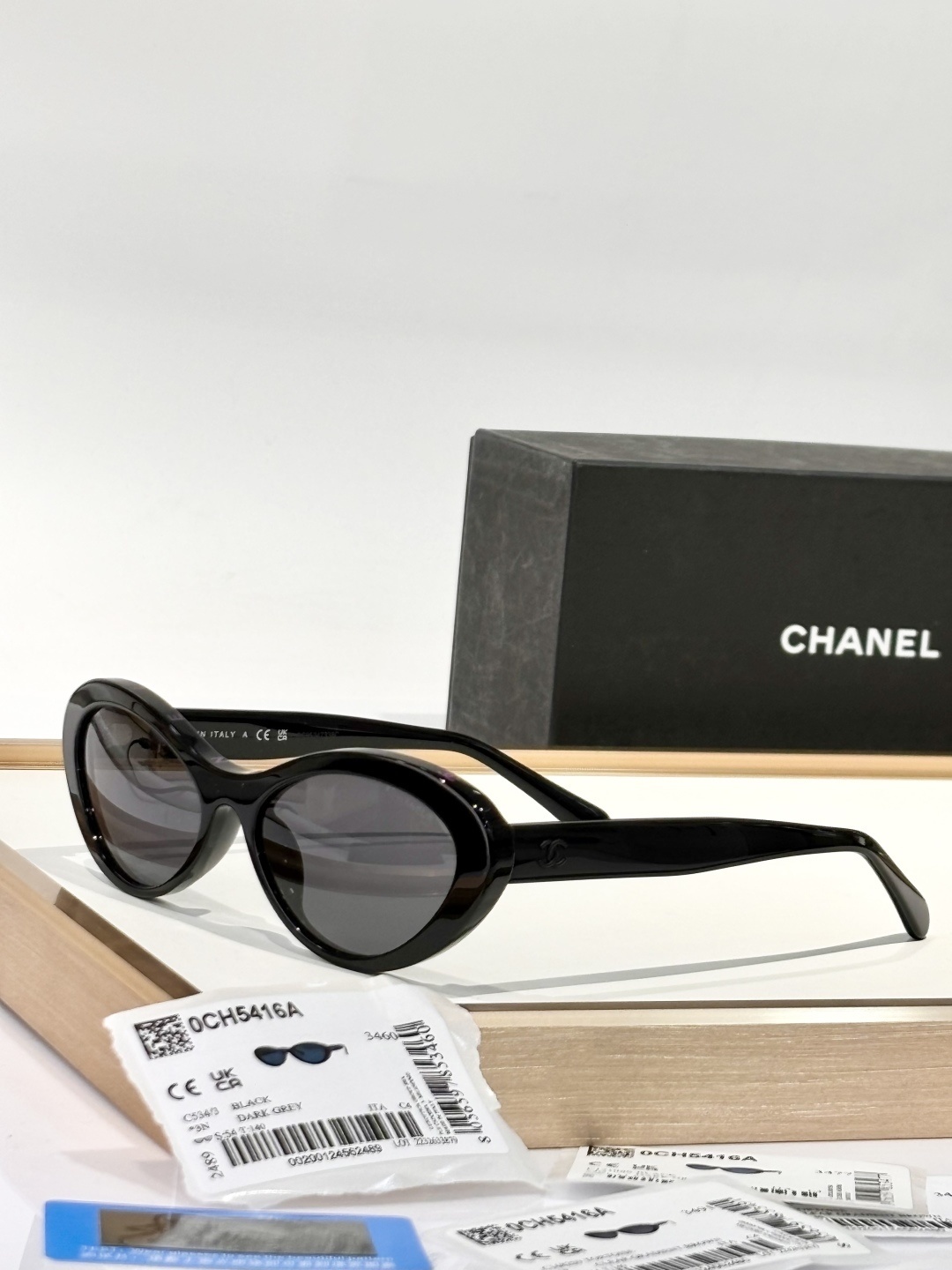 Chanel CH5416A Luxury Cat Eye Sunglasses for Women – Polarized