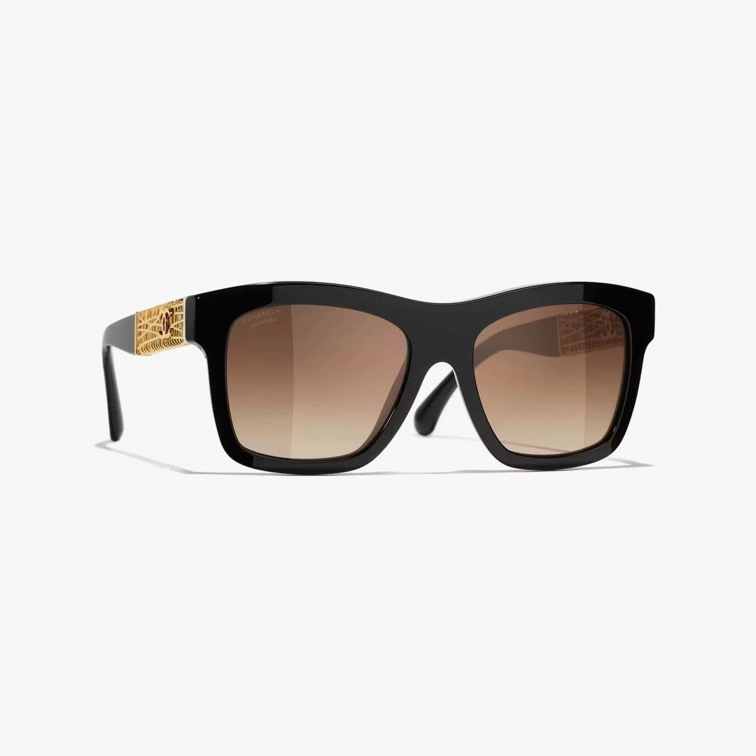 Chanel Brown Gradient Sunglasses – Chanel Black Brown Gradient