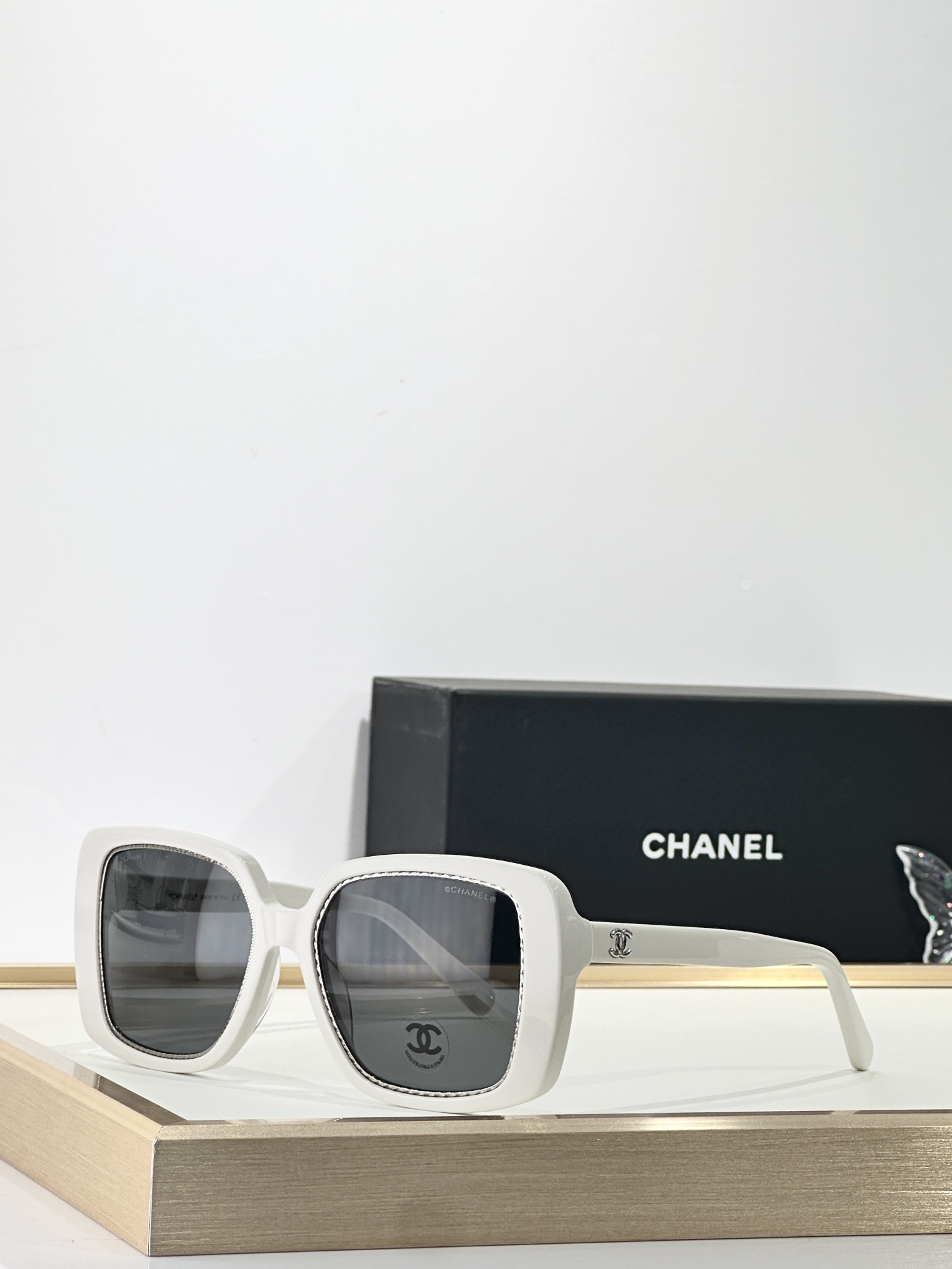 Chanel Oversized Square Sunglasses – Designer Luxury Eyewear