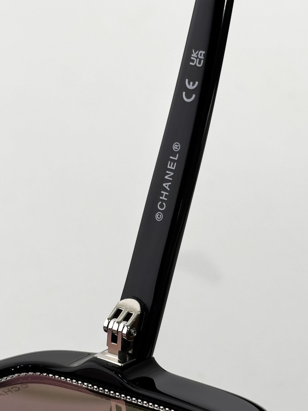 Chanel OCH71709A Oversized Square Sunglasses – Black Grey Mirror Gold