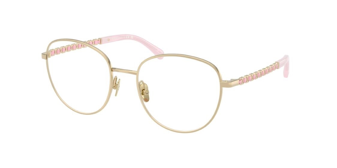 BVLGARI Gold Pink Glasses – BVLGARI Gold & Pink Chain Glasses