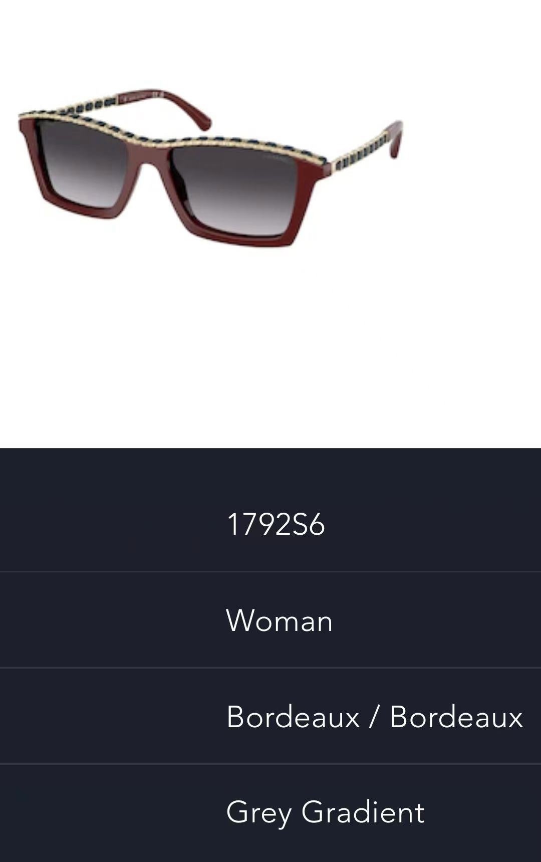 Chanel Women’s Square Sunglasses – Green Vendome 1459S3