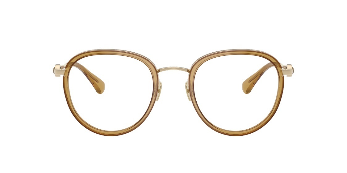 Chanel Luxury Round Grey Optical Glasses – Silver Temples