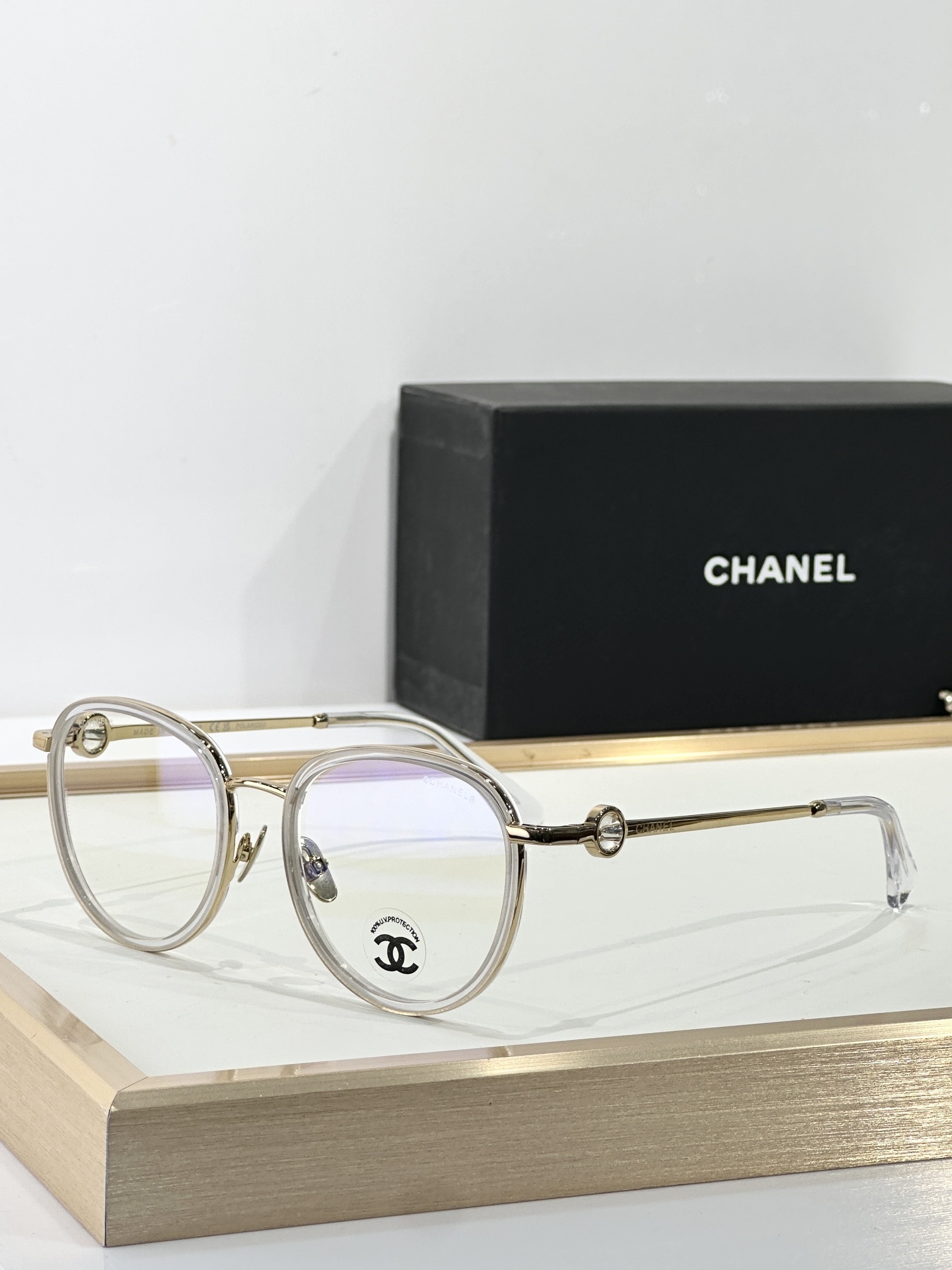 Chanel Luxury Round Eyeglasses Frame – Elegant Designer Optical