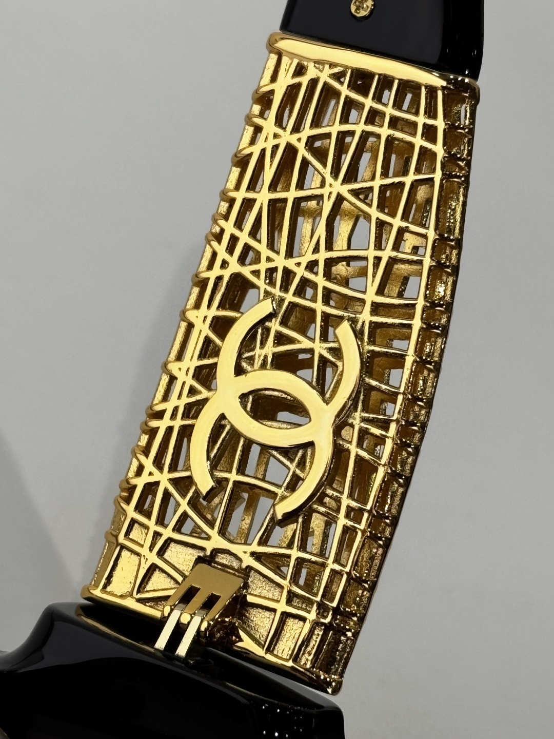 Chanel Tortoise Shell Square Sunglasses – Gold CC Logo Lattice