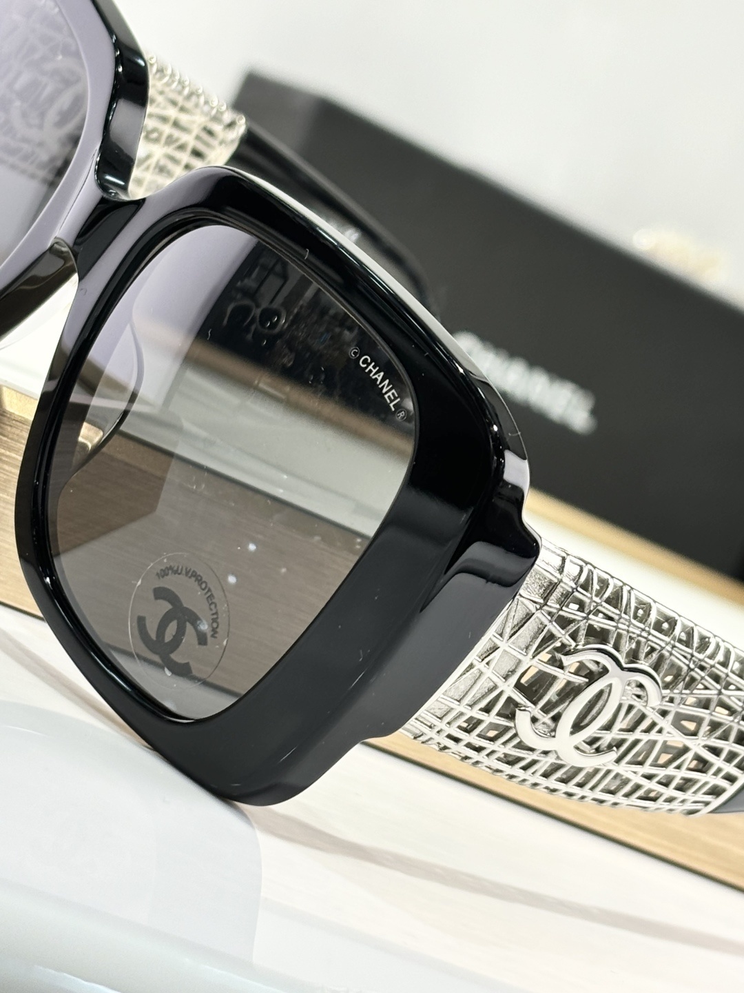 Chanel Oversized Square Sunglasses – Luxury Women’s Eyewear