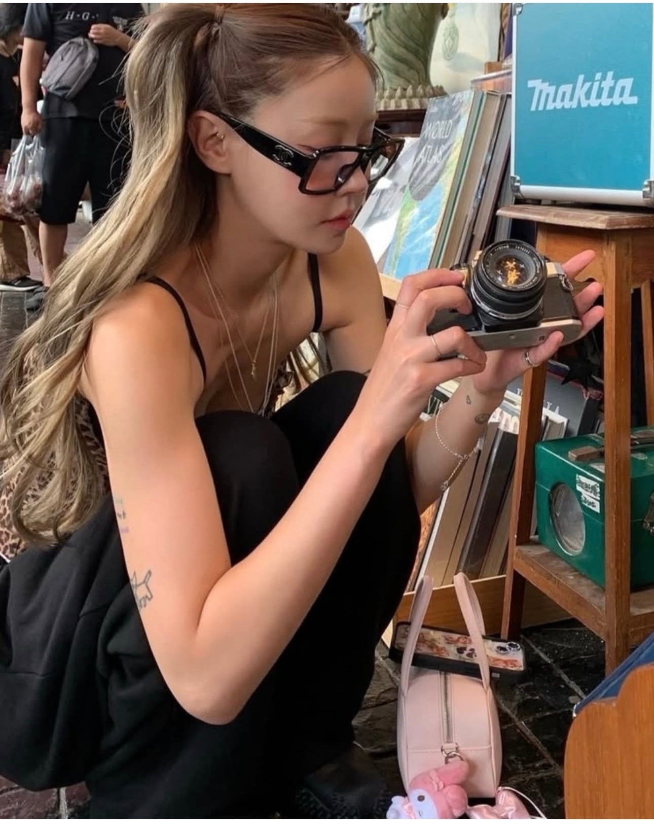 Chanel Square Optical Glasses – Black Frame