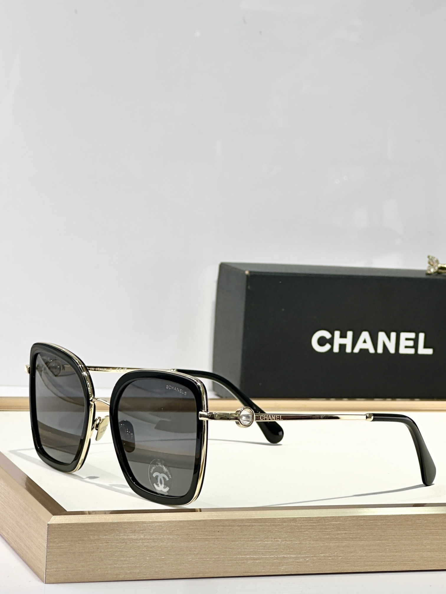 Chanel Luxury Square Sunglasses for Women – Elegant Eyewear