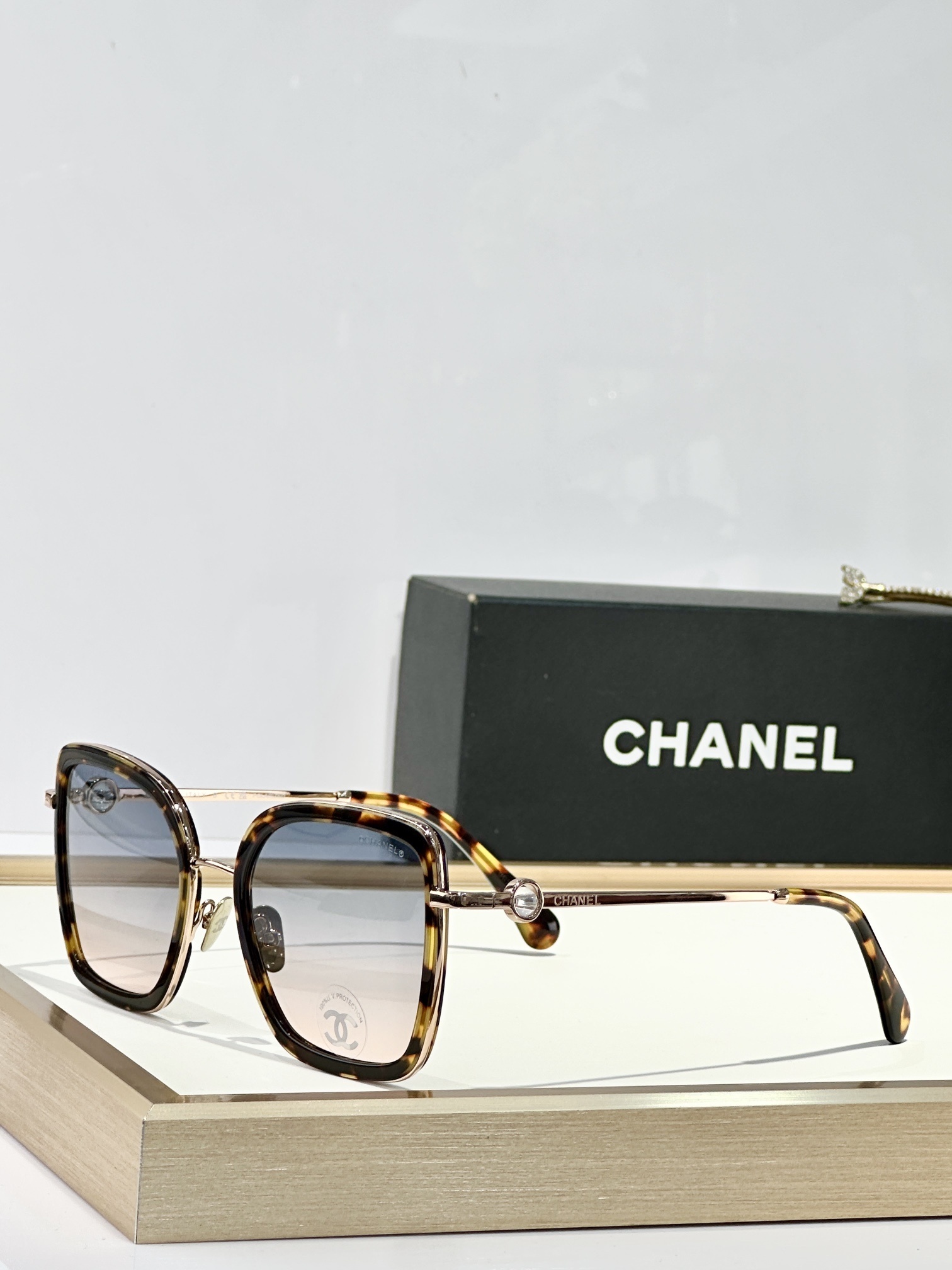 Chanel Luxury Square Sunglasses for Women – Elegant Eyewear