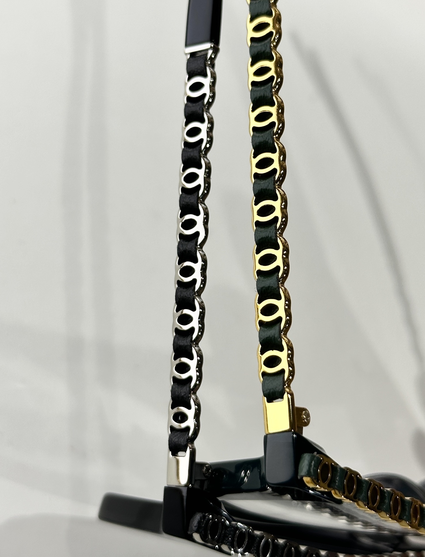 Chanel Chain Detail Rectangular Eyeglasses – Luxury Designer Frames