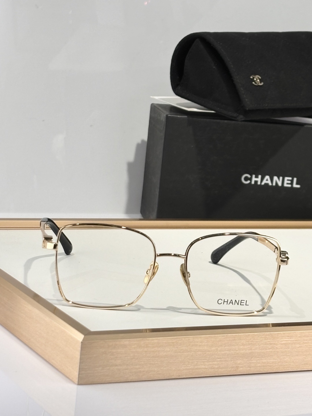 Chanel Square Metal Optical Frames – Luxury Designer Eyeglasses